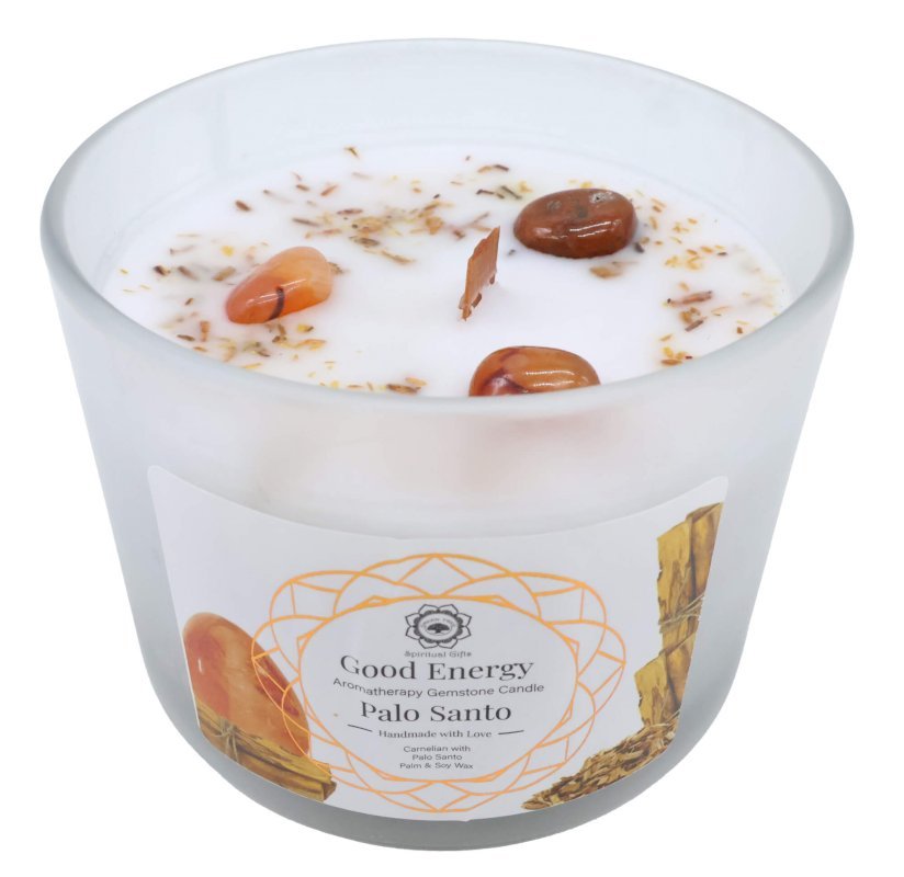 Bougie parfumée Spirituelle Palo Santo – Protection et Élévation - Sama'zen