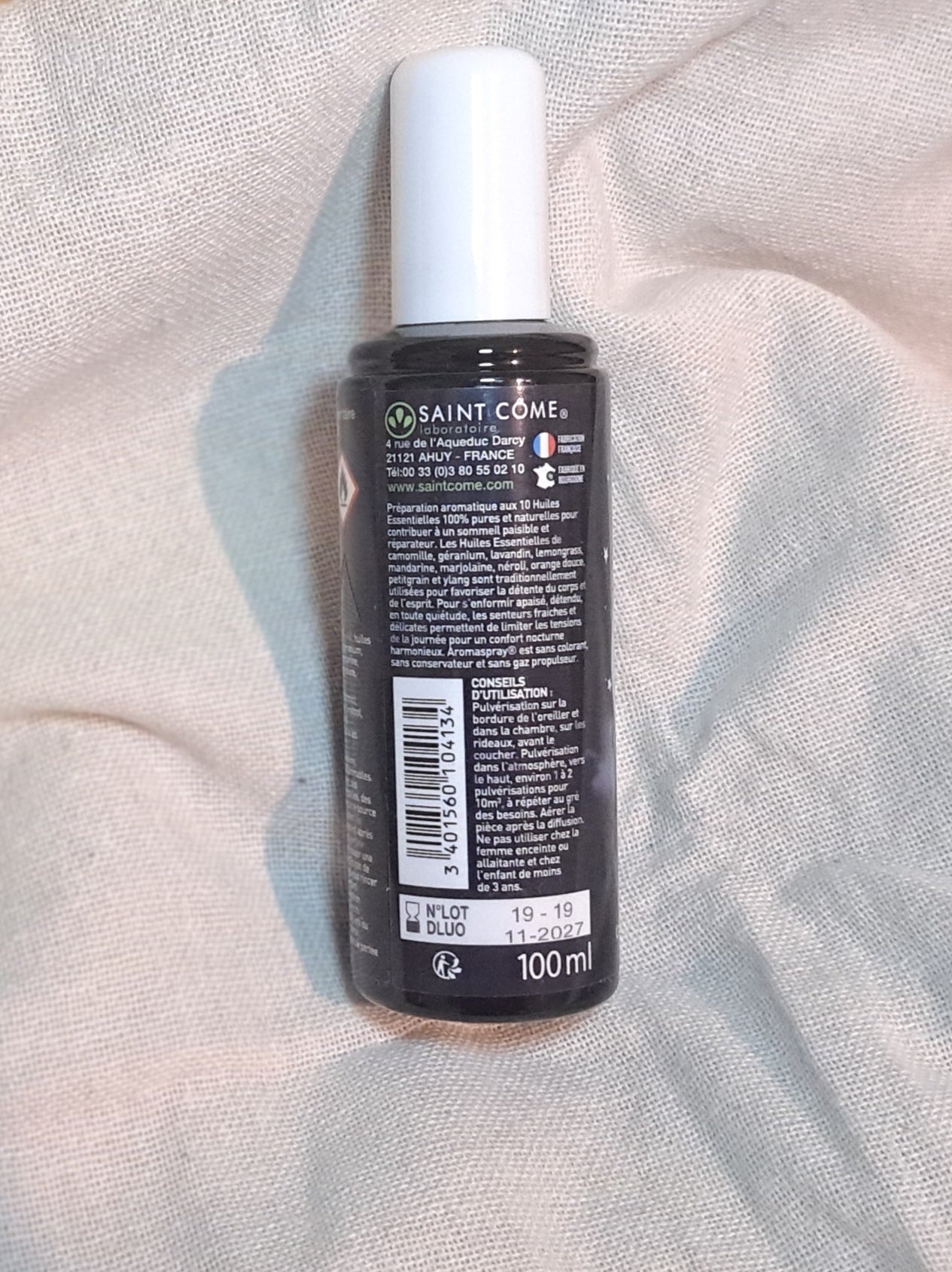đ Brume dâOreiller â Harmonie & DĂ©tente (Camomille & NĂ©roli) â 100 ml - Sama'zen