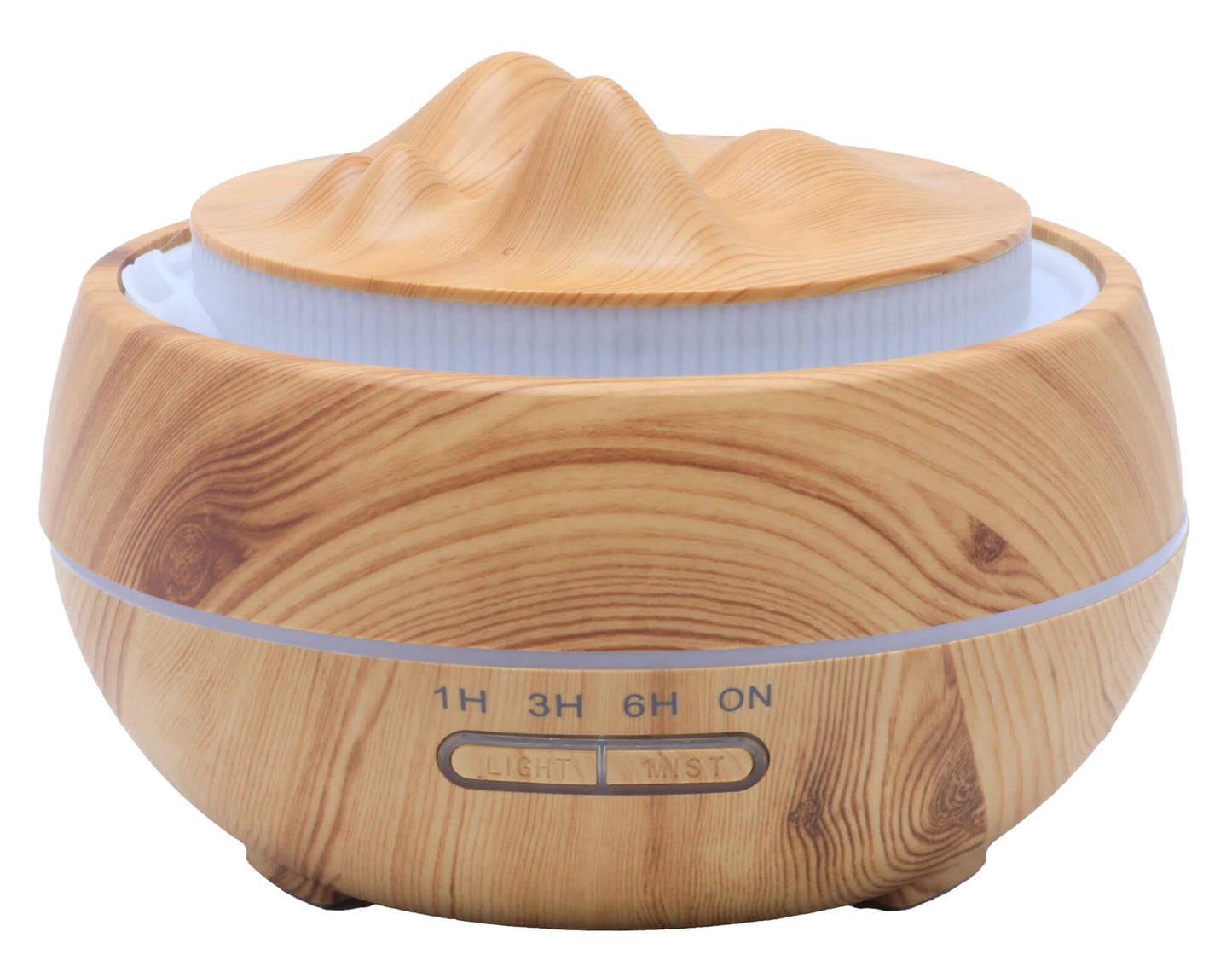 Diffuseur d’Huiles Essentielles Bois Relief Montagneux – Sérénité et Nature - Sama'zen