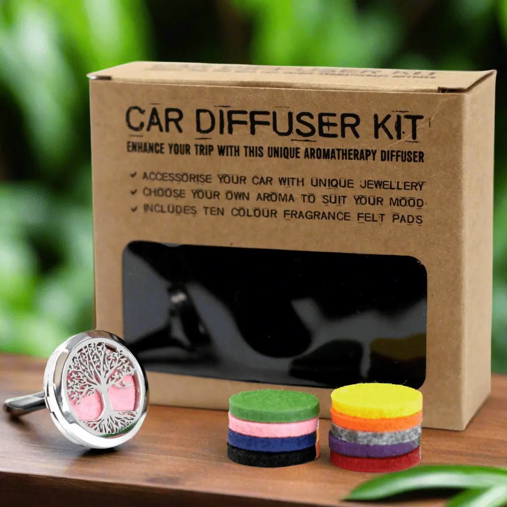 Diffuseur d’Huiles Essentielles pour Voiture arbre de vie – - Sama'zen
