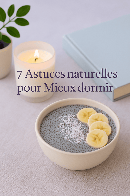 7 Astuces Naturelles pour Mieux Dormir (et pourquoi intégrer les graines de chia dans ta routine du soir) - Sama'zen