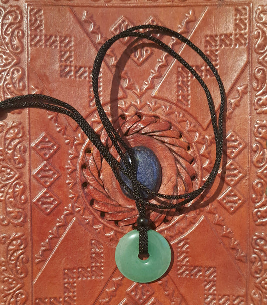 Collier aventurine verte