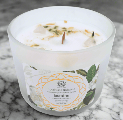 Bougie parfumée au Jasmin – Envoûtant et Apaisant - Sama'zen