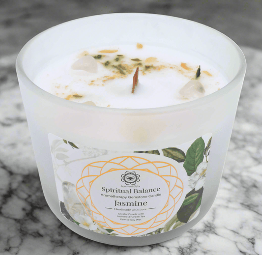 Bougie parfumée au Jasmin – Envoûtant et Apaisant - Sama'zen