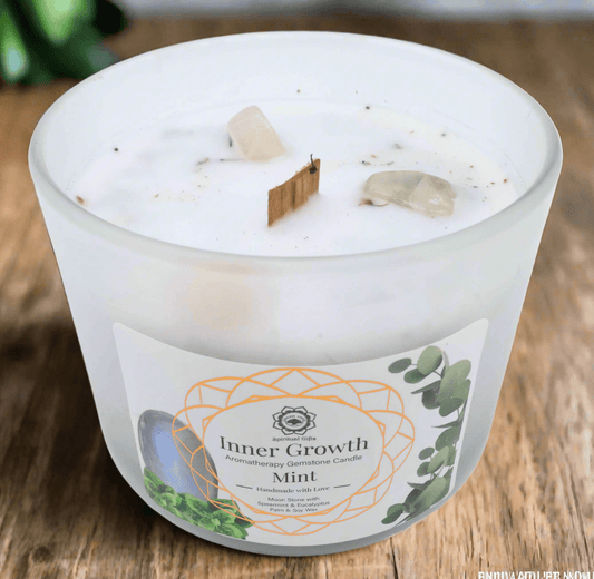 Bougie Rafraîchissante à la Menthe – Fraîcheur et Vitalité - Sama'zen