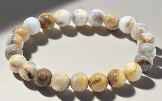 Bracelet Agate Crazy Lace – Énergie et Optimisme - 8mm - Sama'zen
