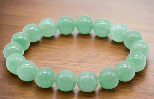 Bracelet Aventurine Verte 10 mm – Chance, Sérénité et Énergie Positive - Sama'zen