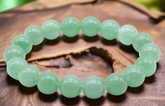 Bracelet Aventurine Verte 8 mm – Chance, Sérénité et Énergie Positive - Sama'zen