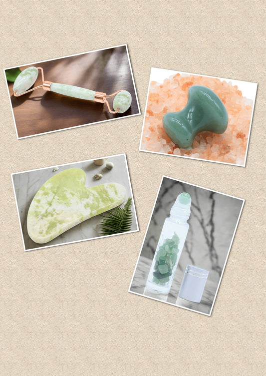 Coffret Bien - Être Massage – Jade Verte & Aventurine - Sama'zen