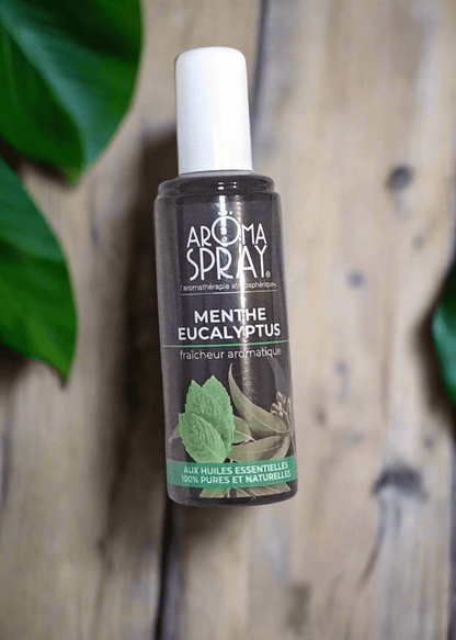 🍃 Spray d’Ambiance Menthe Eucalyptus – Fraîcheur Aromatique – 100 ml - Sama'zen